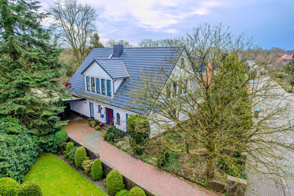 Blick auf die Immobilie