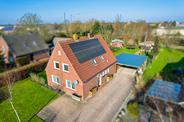 Blick auf die Immobilie