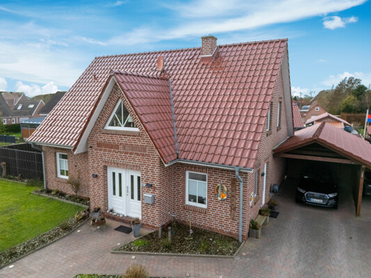 Blick auf die Immobilie