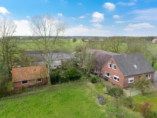 Blick auf die Immobilie