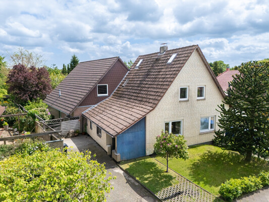 Blick auf die Immobilie