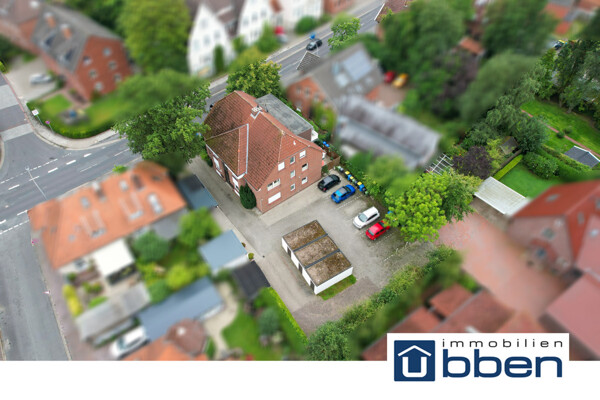 Blick auf die Immobilie