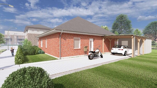 Haus B Straßenansicht