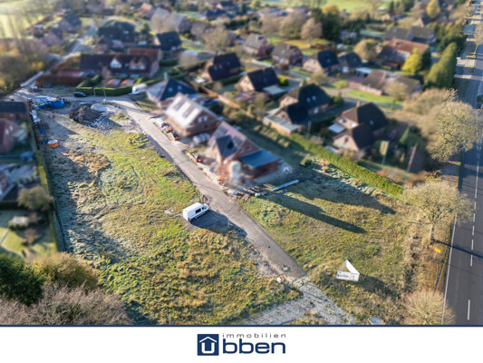 Blick auf die Baustelle