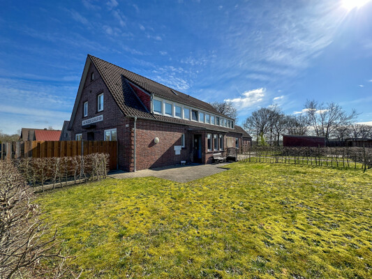 Blick auf die Immobilie