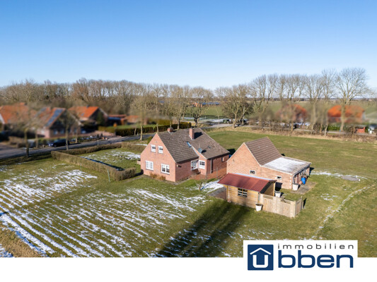 Blick auf die Immobilie