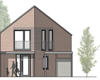 Außenansicht Zeichnung