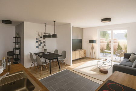 Terrassenwohnung in Engelsbrand / Salmbach