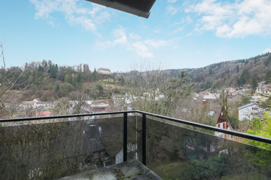 Balkon mit Aussicht