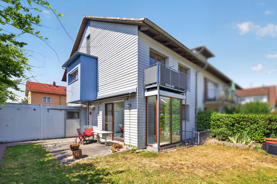 Blick in den Terrassenbereich