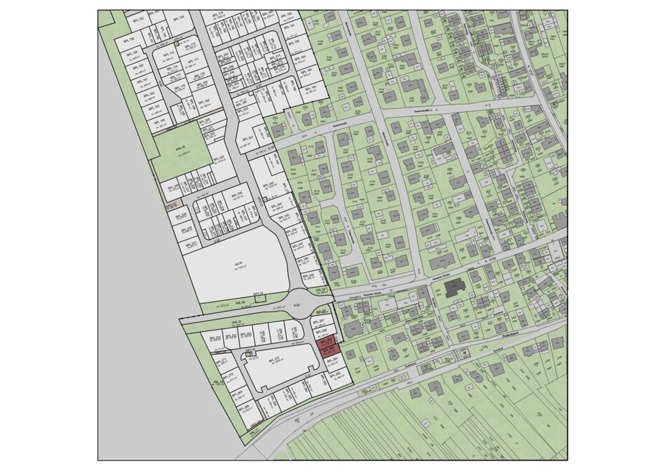 Lageplan Bpl. 259+260