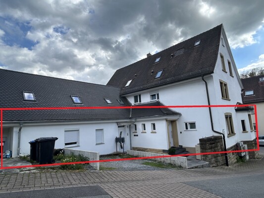 Nordwest-Ansicht, Lage der Whg. 