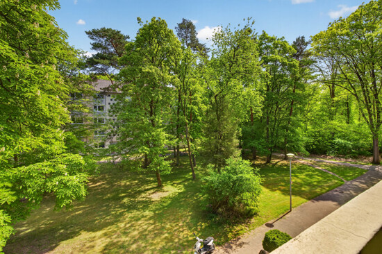 Loggia Blick ins Grüne