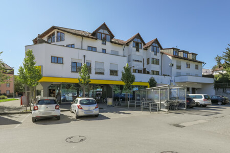 Ansicht vom Parkplatz