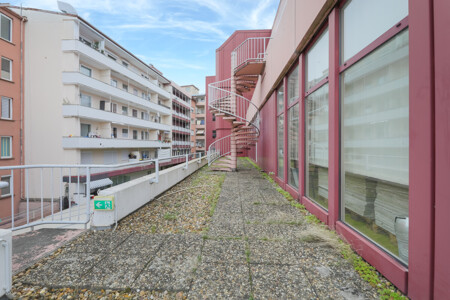 Dachterrasse / Notausgang