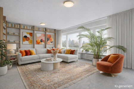 Wohnzimmer (KI-generiert)