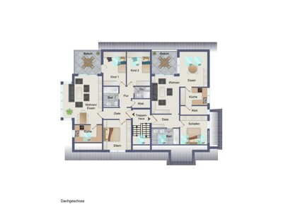 Grundriss Dachgeschoss
