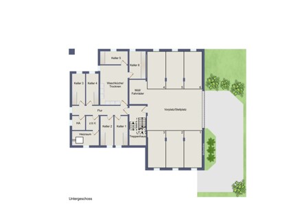 Grundriss Untergeschoss