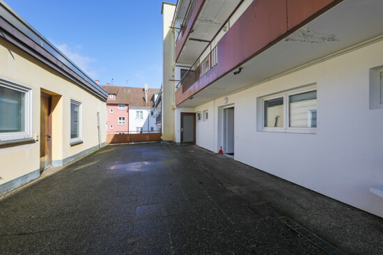 Rückansicht / Eingangsbereich