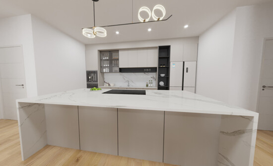 Visualisierung Küche 