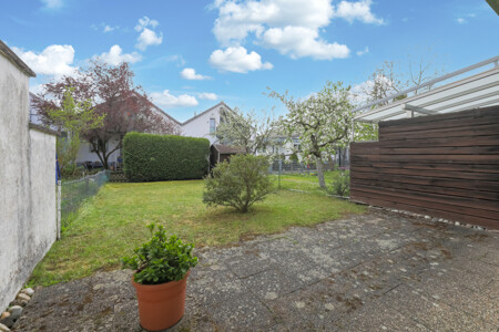 Terrasse und Garten