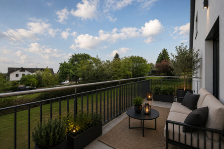 Balkon -Visualisierung mit KI