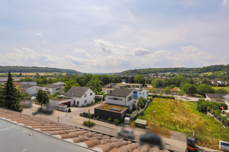Ausblick Balkon