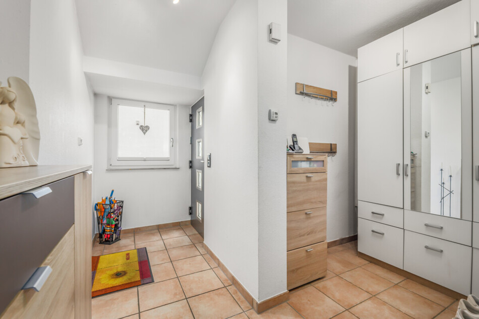 Eingangsbereich und Garderobe EG
