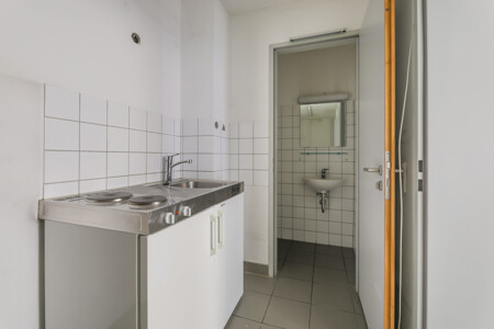 Teeküche und Toilette