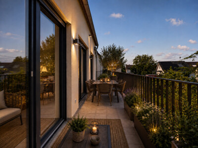 Visualisierung Balkon 
