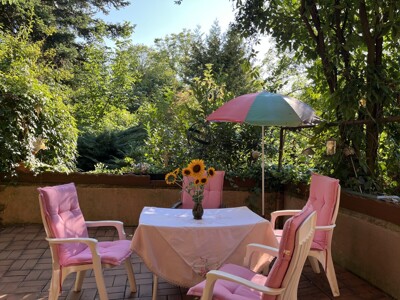 Terrasse im Grünen