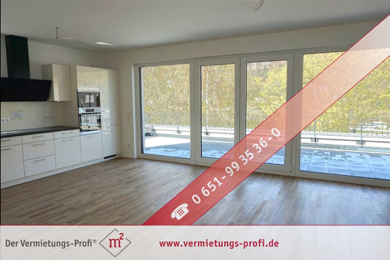 Exklusives Penthouse mit Dachterrasse & Moselblick – hochwertige Einbauküche inklusive - Foto 2