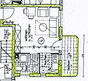 Gemütliche 1-Zimmer-Wohnung mit Balkon, neuer Einbauküche und Stellplatz - Photo 2