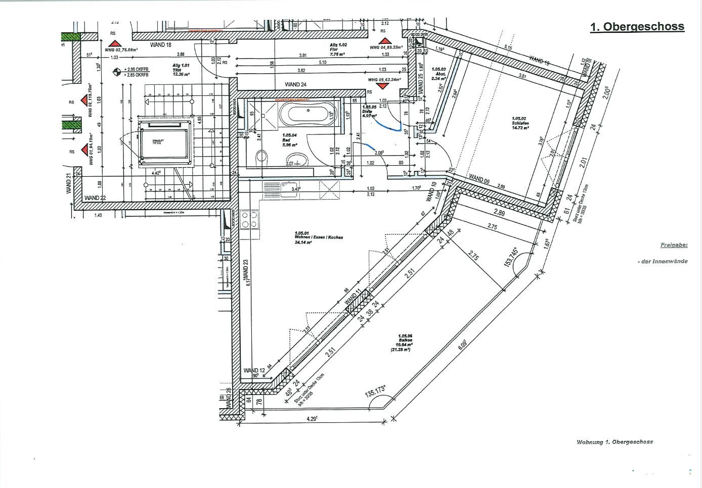 Konz: Moderne Wohnung in zentraler Lage mit weitläufigem Balkon, Stellplatz, hervorragender Lux-Anbindung und Aufzug - Foto 1