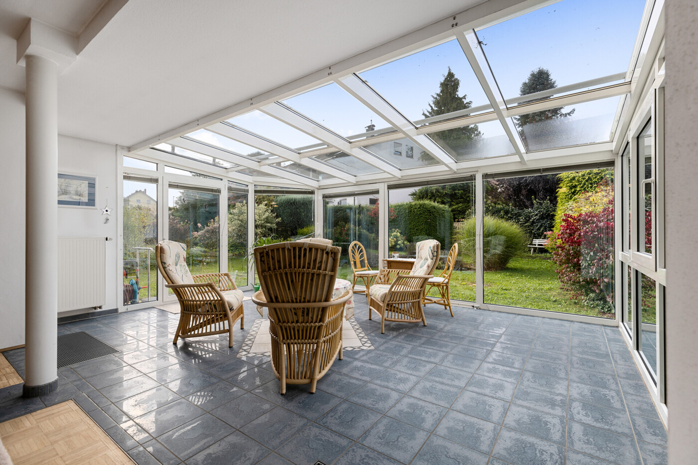 Wintergarten + Garten