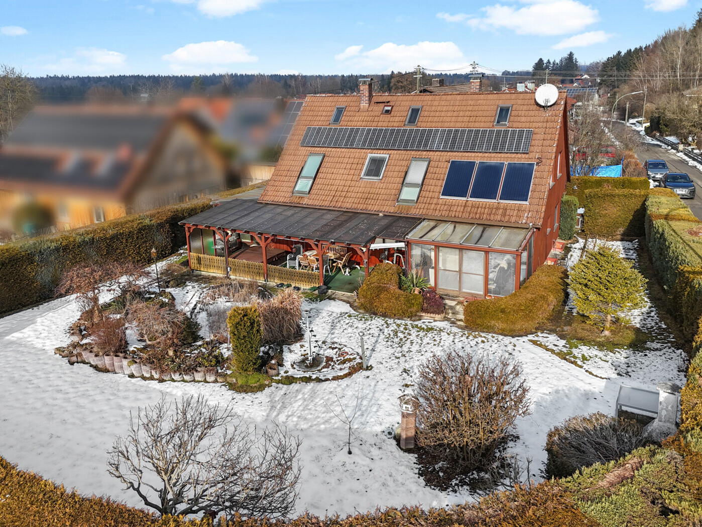 Südansicht Photovoltaik