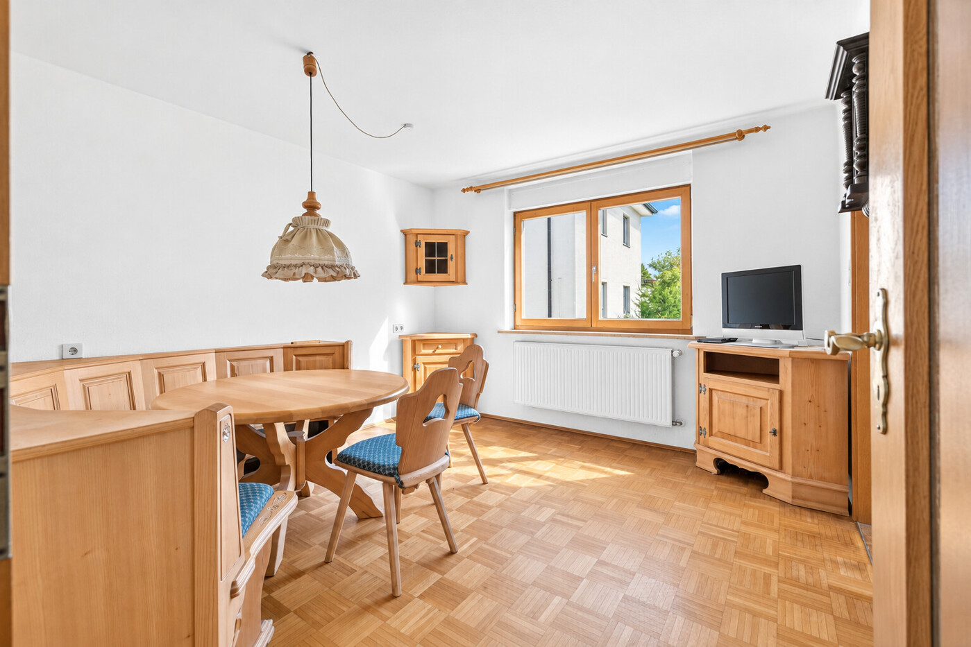 Esszimmer mit gemütlicher Eckbank