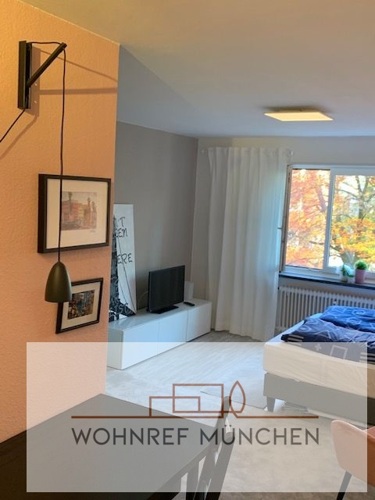 Blick in den Wohn-Schlafbereich