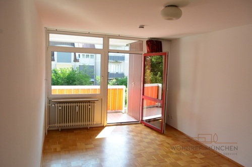 Balkon mit Abstellkammer